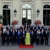 La cena de líderes de la OTAN, en imágenes