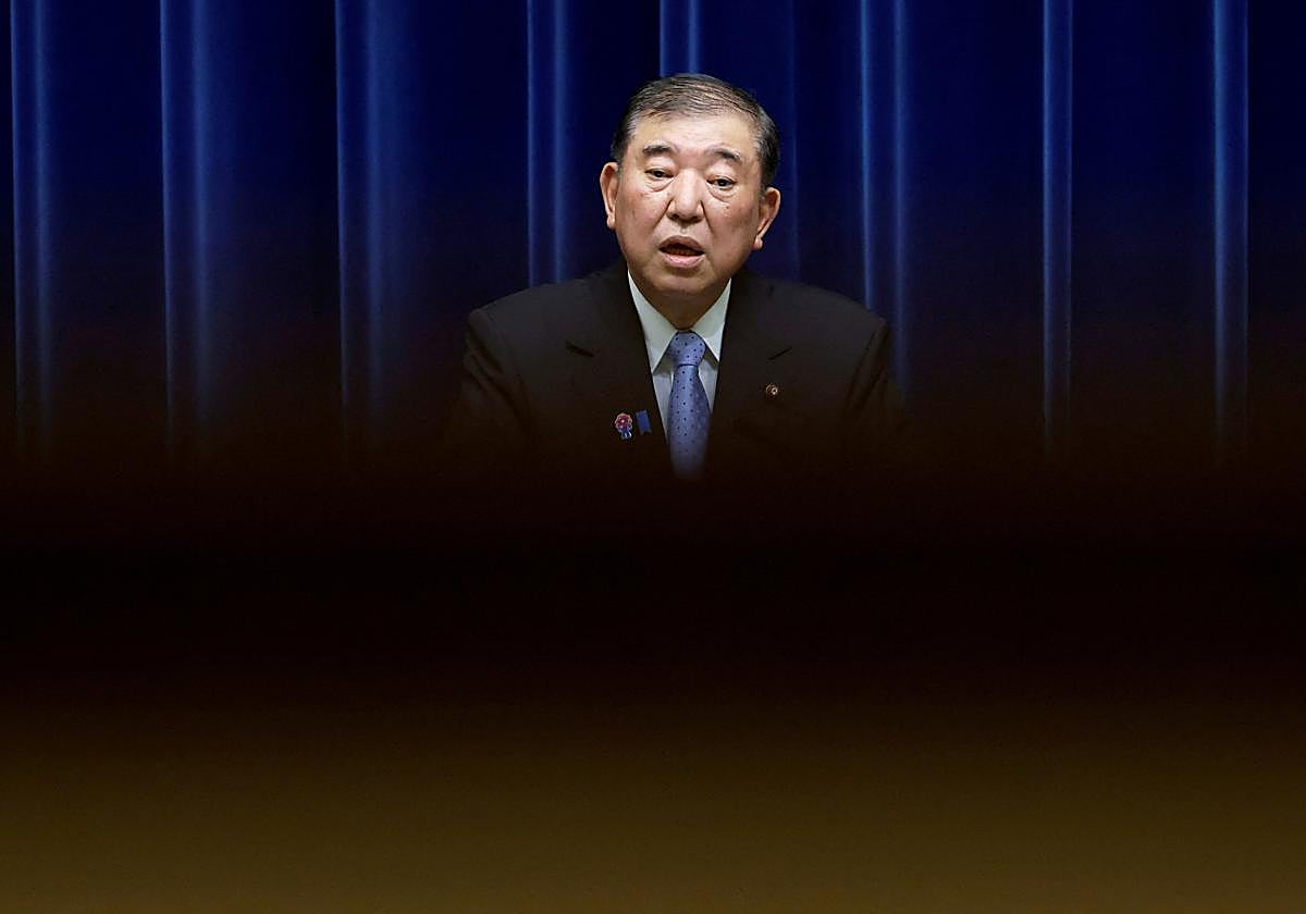 El primer ministro de Japón en una imagen de archivo.