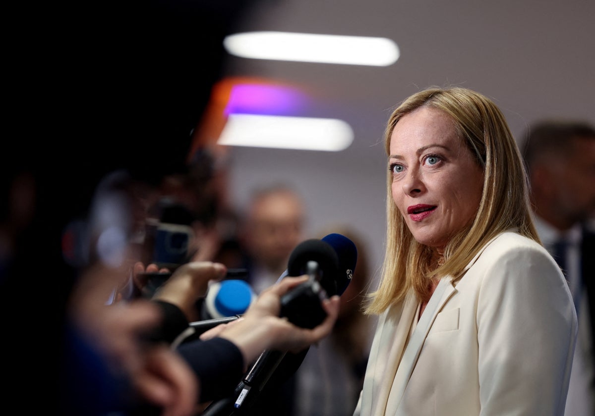 Meloni, sobre el rechazo de Sánchez a pagar el 5%: «Italia y España hemos  firmado lo mismo, y todo el mundo ha dicho: '¡Viva, bien hecho!'»
