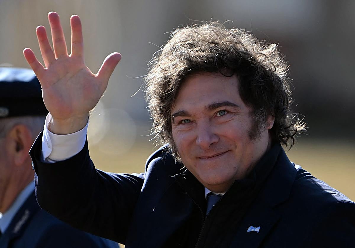 El presidente de Argentina, Javier Milei.