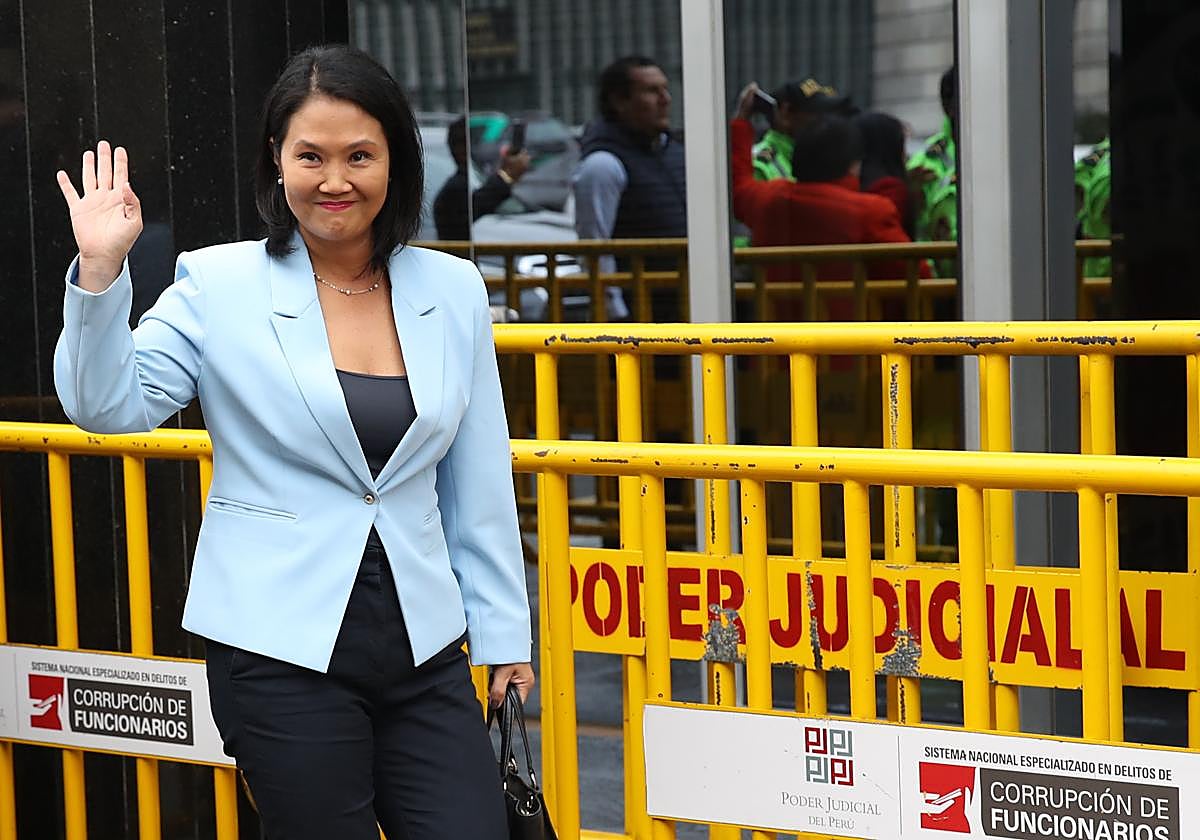 La Fiscalía de Perú pide 35 años de cárcel para la excandidata presidencial Fujimori por lavado de activos