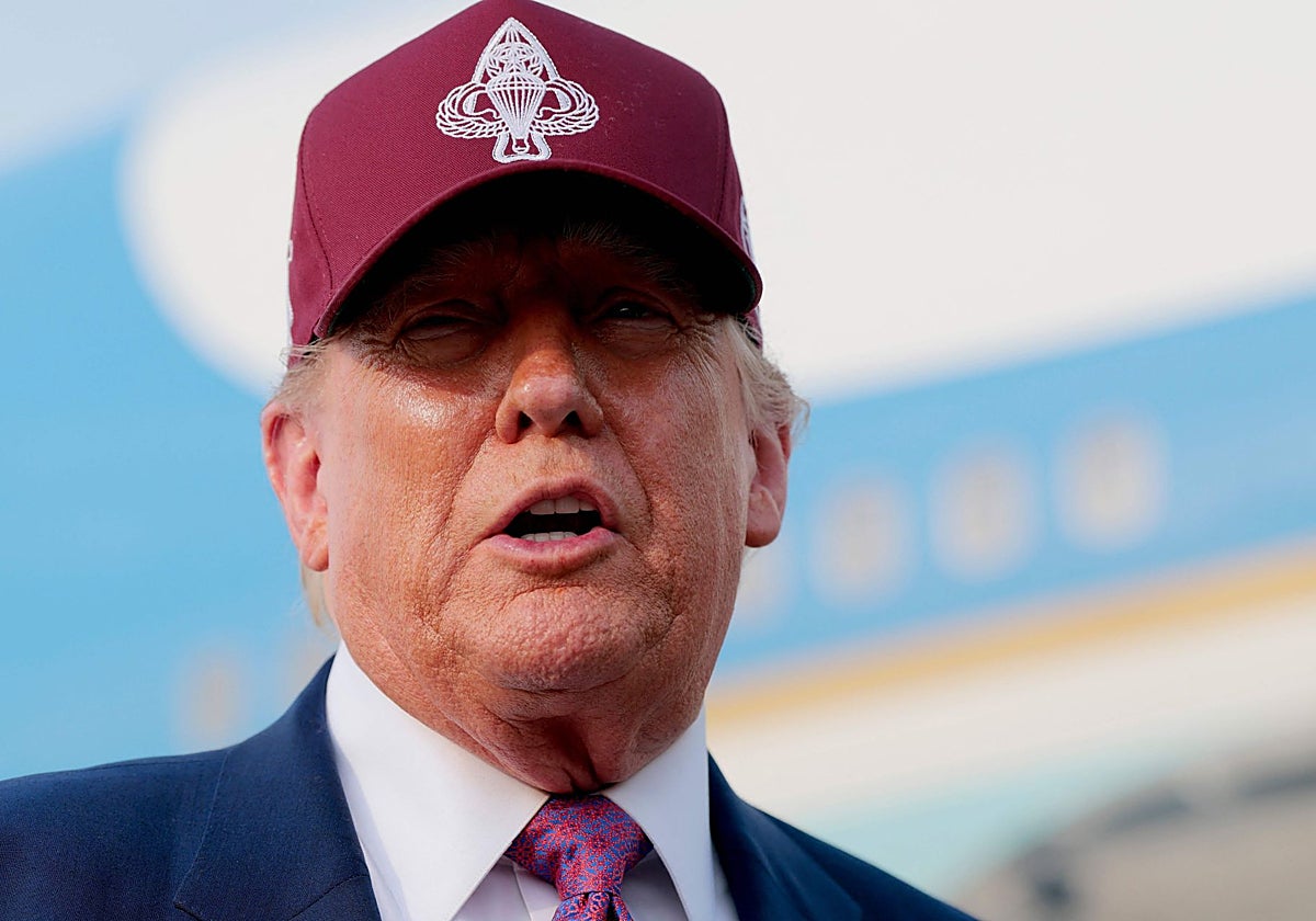 El presidente de EE.UU., Donald Trump