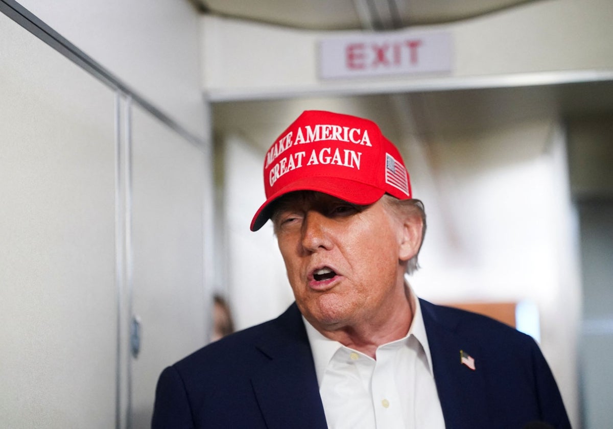 El presidente americano, Donald Trump