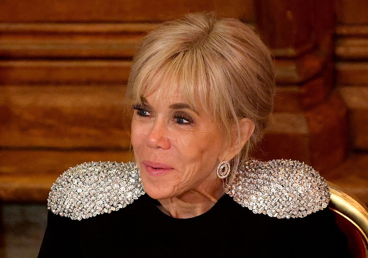 Brigitte Macron en una imagen de archivo.