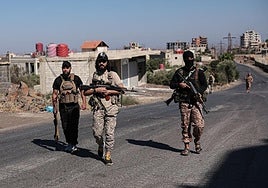 Combatientes drusos recuperan el control de la ciudad siria de Sueida