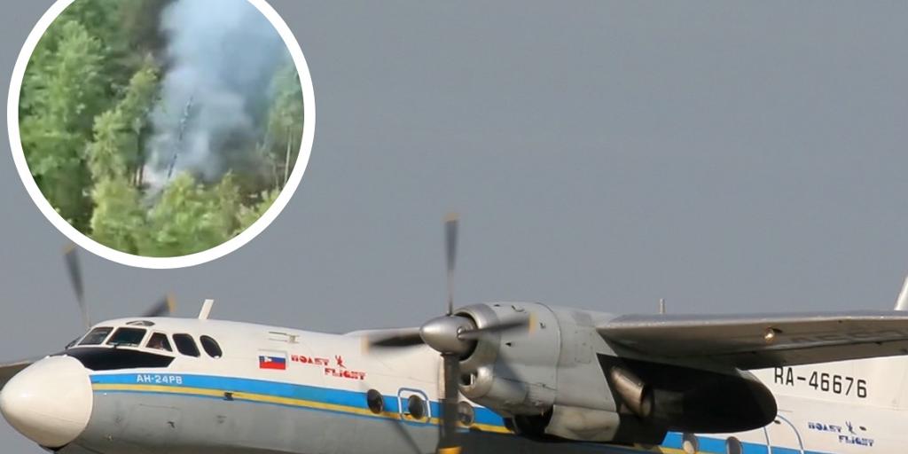 Descartan supervivientes tras el accidente de un avión con casi 50 personas a bordo en Rusia