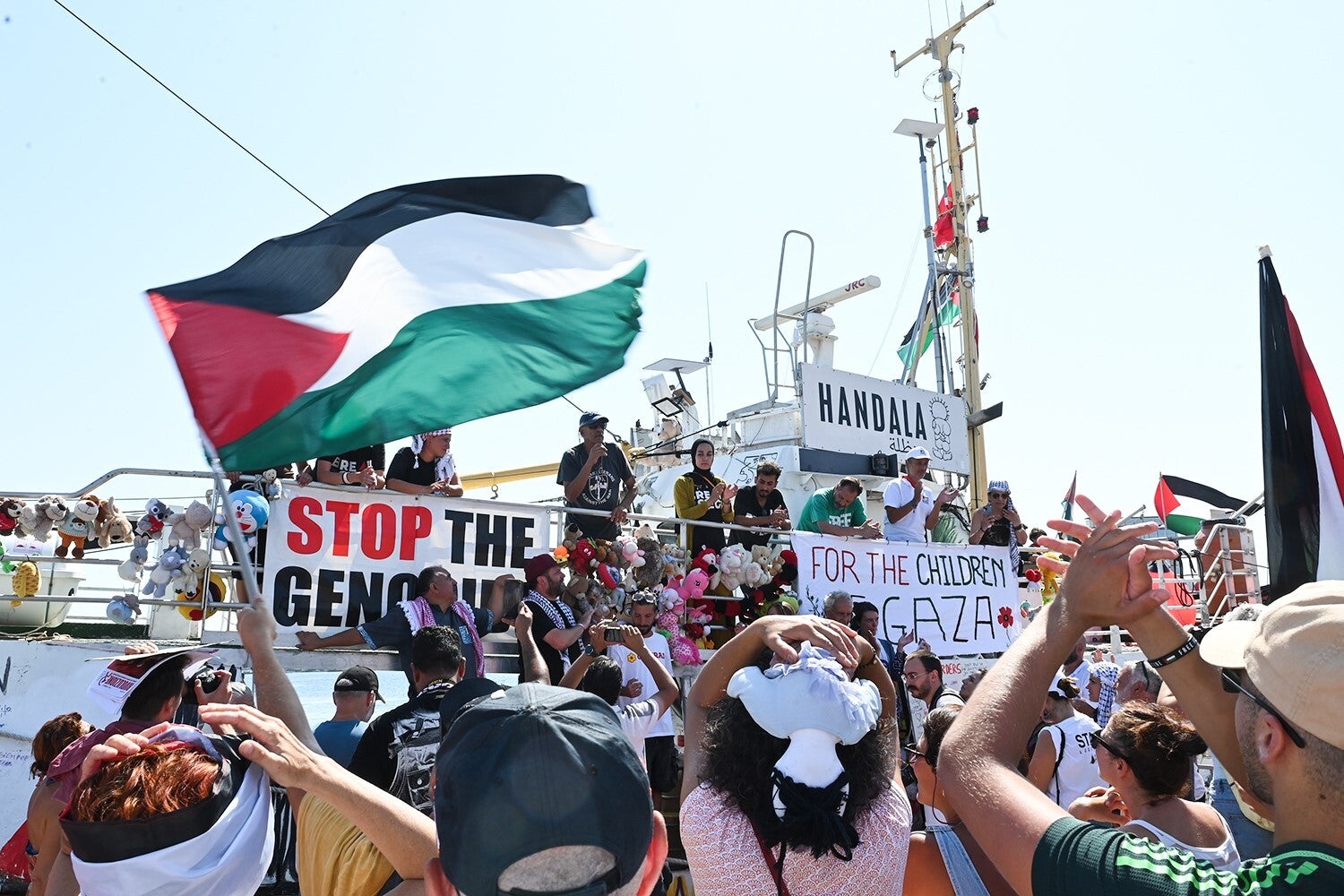 Israel confirma que ha interceptado el barco 'Handala' y asegura que la tripulación está ilesa