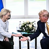 Trump y Von der Leyen pactan aranceles del 15% para Europa