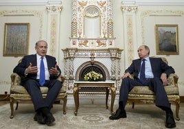 Putin, invasor de Ucrania, pide a Netanyahu que respete la «integridad territorial» de Siria
