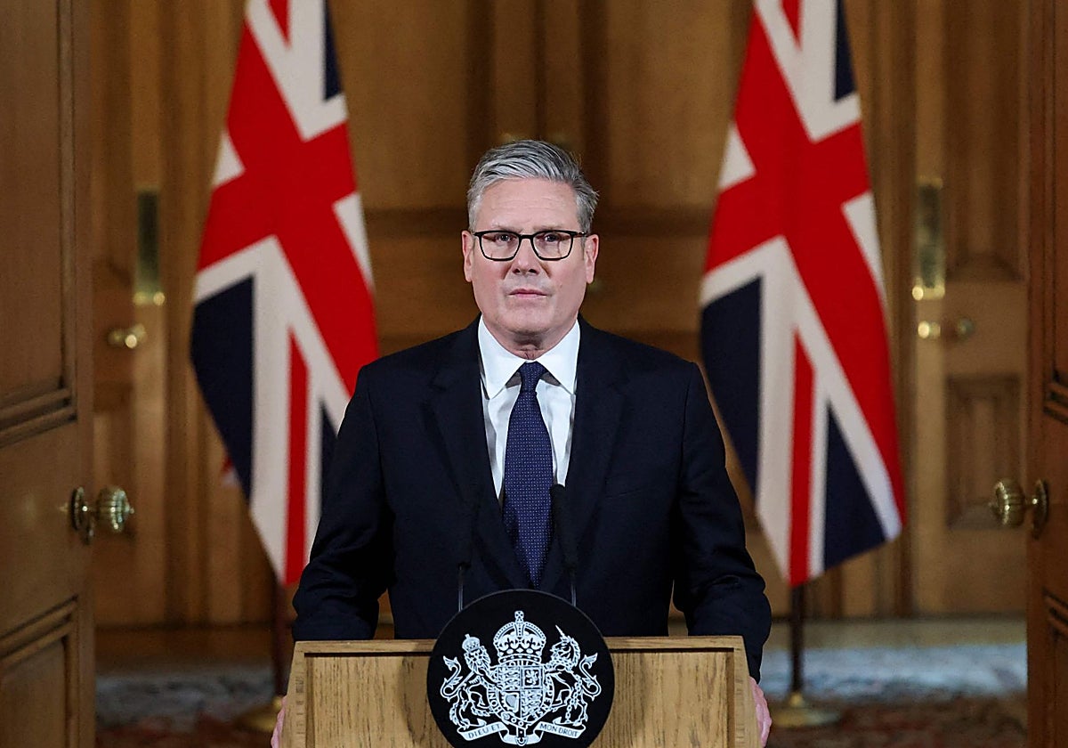 Starmer ha afirmado que el reconocimiento se hará si el Gobierno hebreo no se compromete con «una paz sostenible a largo plazo»