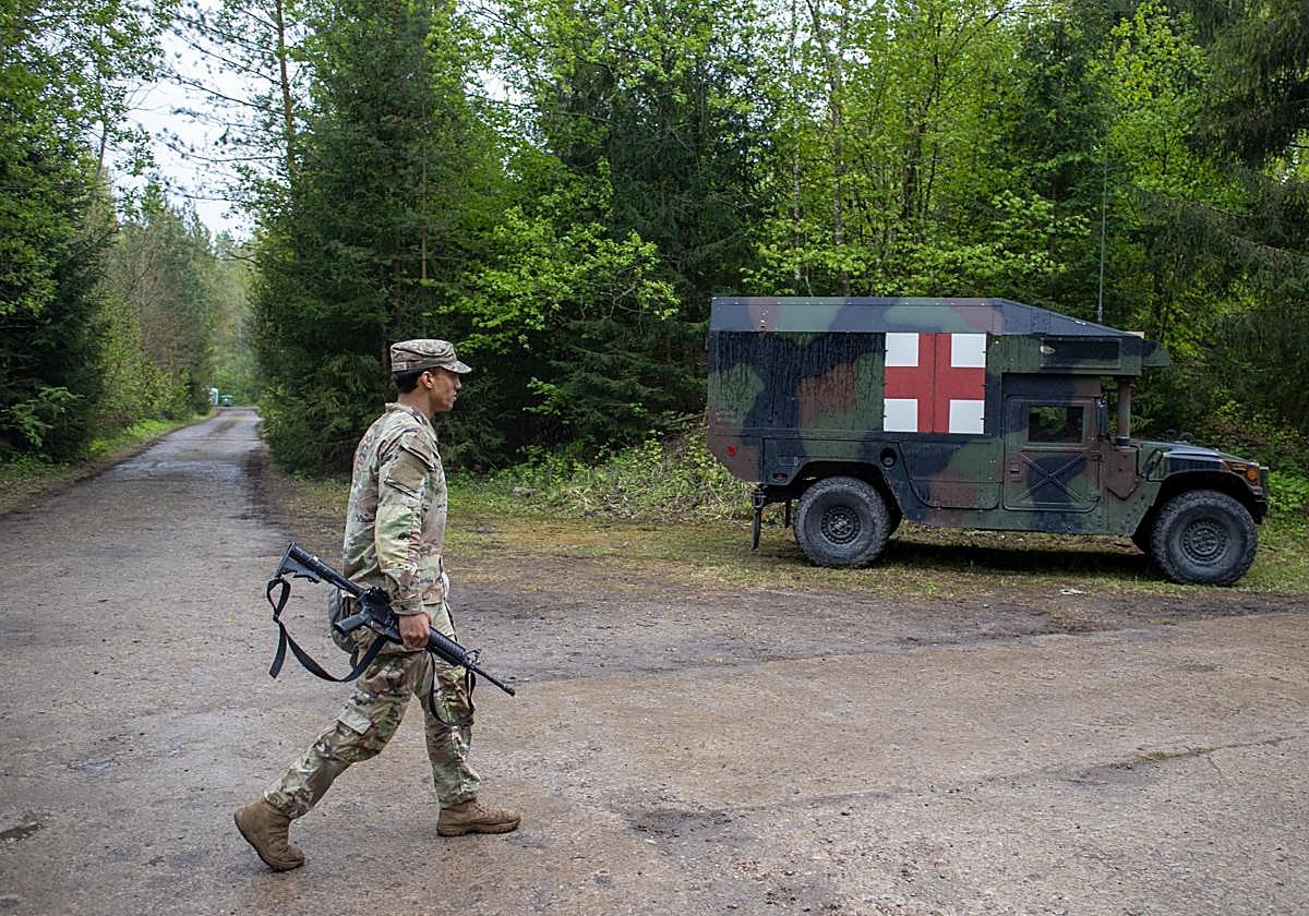 Ejercicios de la OTAN en Lituania el pasado mes de mayo