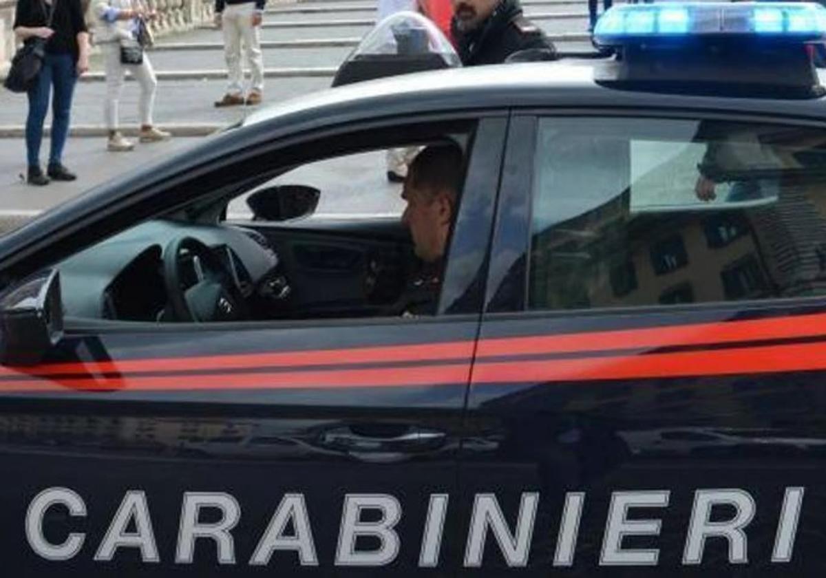 Un coche de los carabineros en una imagen de archivo