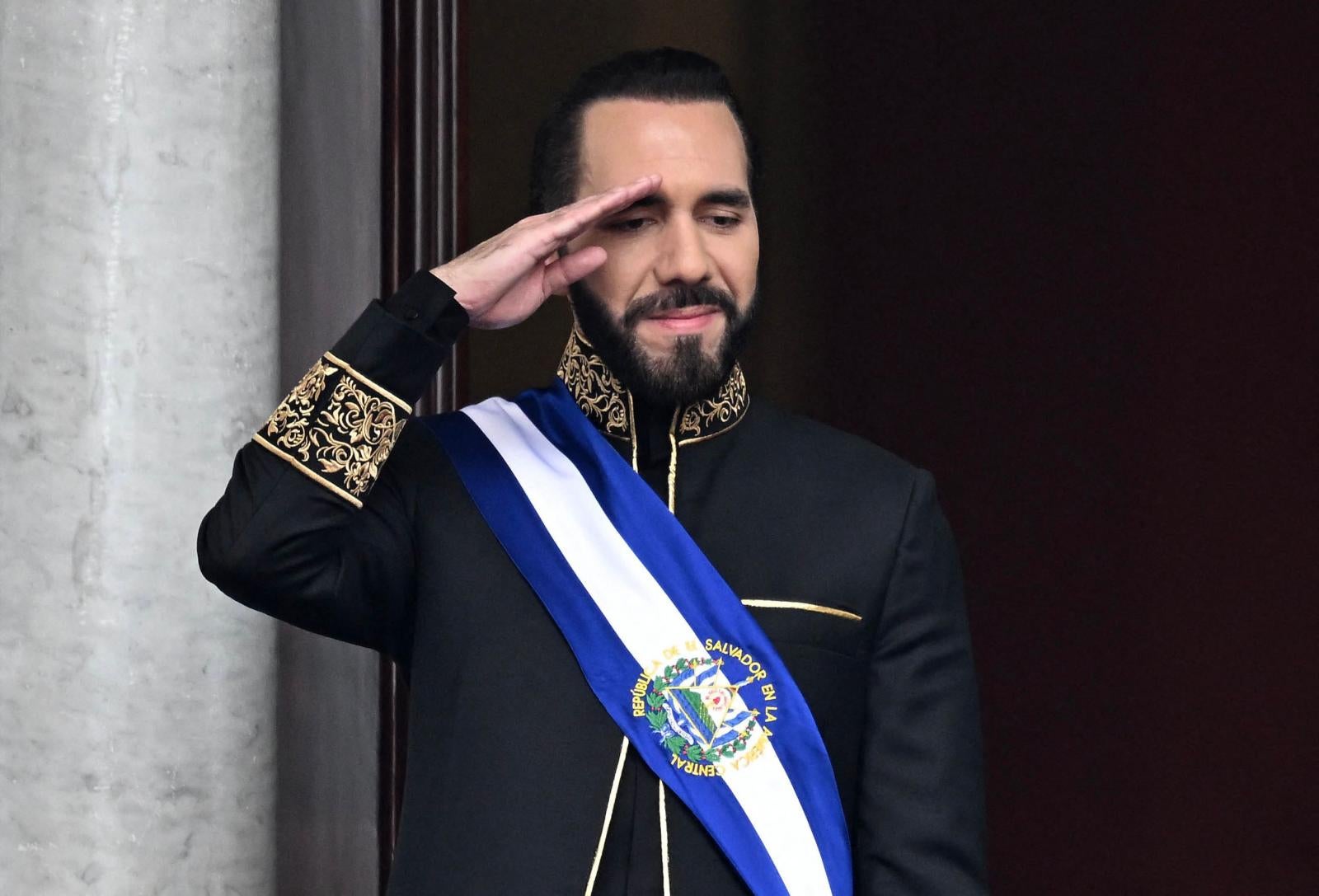 El presidente de El Salvador presidente Nayib Bukele