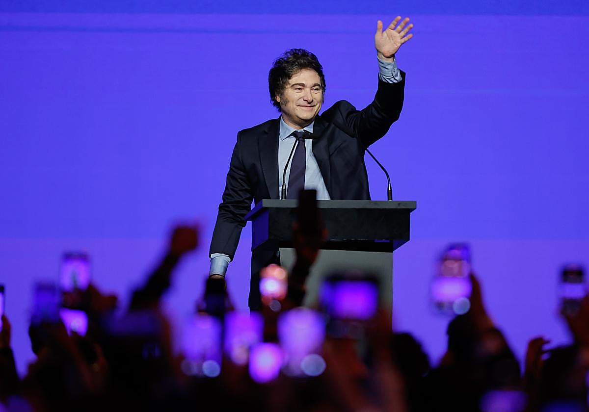 El presidente de Argentina, Javier Milie