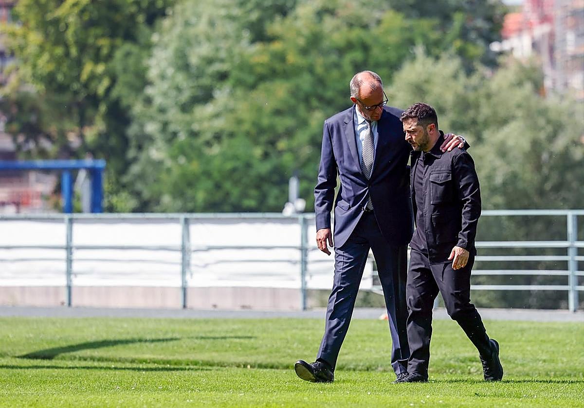 Directo: Merz y Zelenski comparecen tras la reunión con Trump y los líderes europeos sobre la guerra de Ucrania