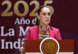 La presidenta de México entrega 26 narcos a EE.UU. en un gesto para rebajar la tensión con Trump