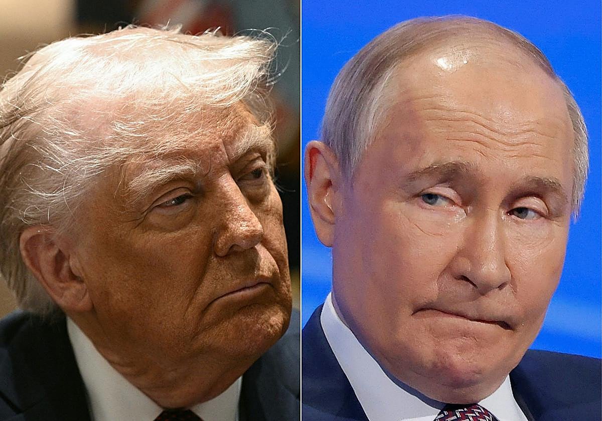 Donald Trump y Vladímir Putin