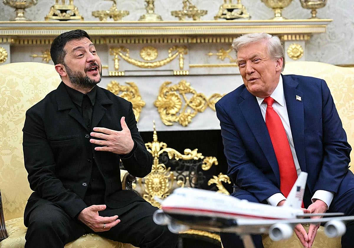 Zelenski y Trump llegaron con la lección aprendida y la intención de no tirarse los trastos a la cabeza