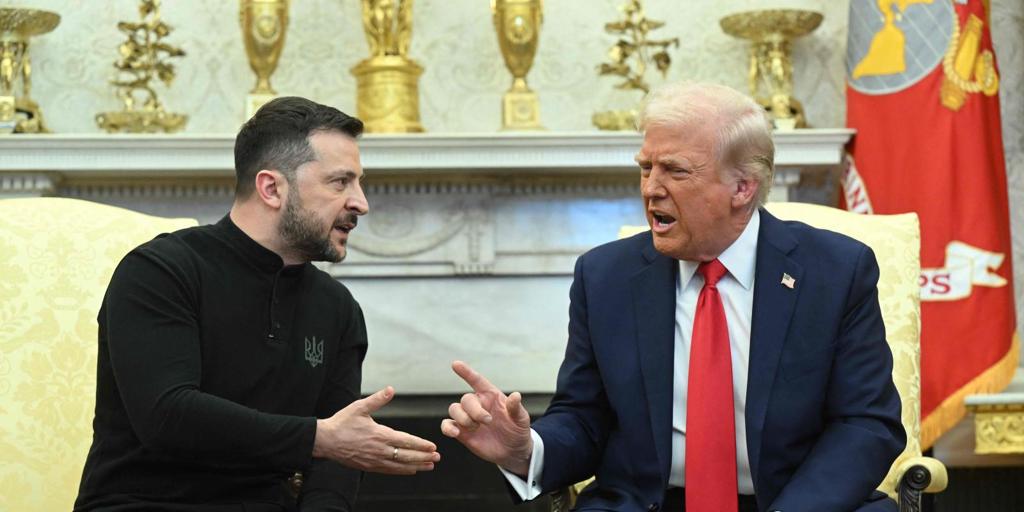 Reacciones y última hora tras la reunión de Trump con Zelenski para un posible alto el fuego en la guerra de Ucrania, en directo