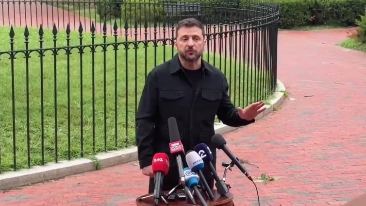 Zelenski plantea reunión sin condiciones con Putin y anuncia paquete militar de EE.UU.