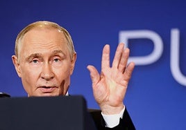 Putin sugiere Moscú como sede de la cumbre con Zelenski