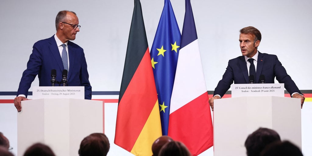 Francia y Alemania darán mayor apoyo aéreo a Ucrania y lanzarán un «diálogo estratégico» sobre disuasión nuclear
