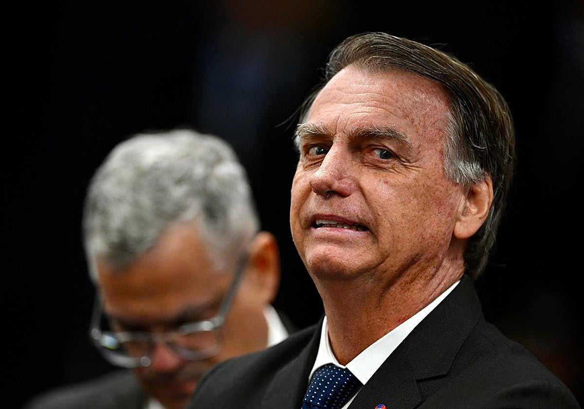 El expresidente de Brasil Jair Bolsonaro