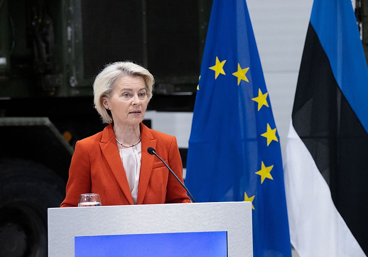 Ursula von der Leyen , presidenta de la Comisión Europea