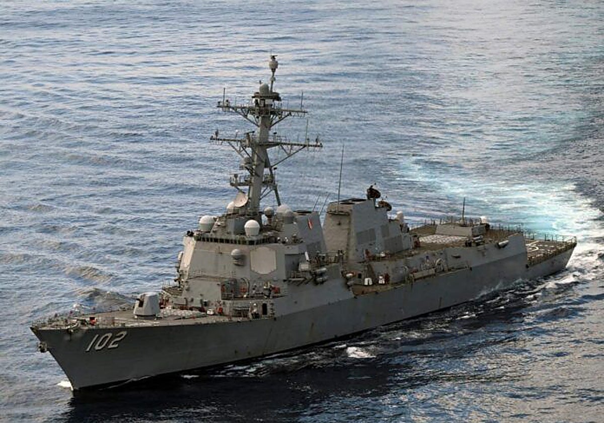 El crucero lanzamisiles USS Lake Erie en una imagen de archivo