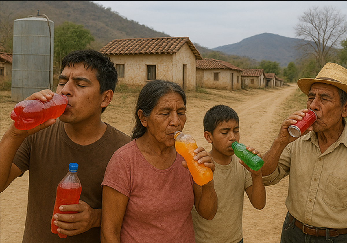 El problema de fondo que esconden los pueblos adictos a las bebidas azucaradas
