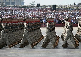Desfile militar en Pekín por los 80 años desde el fin de la Segunda Guerra Mundial, en imágenes