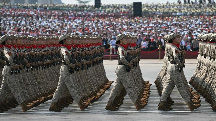 Galería: el desfile militar chino por los 80 años dle fin de la Segunda Guerra Mundial, en imágenes