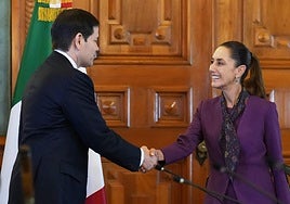 Marco Rubio elogia la «colaboración histórica» del Gobierno de Sheinbaum en la lucha contra el narcotráfico