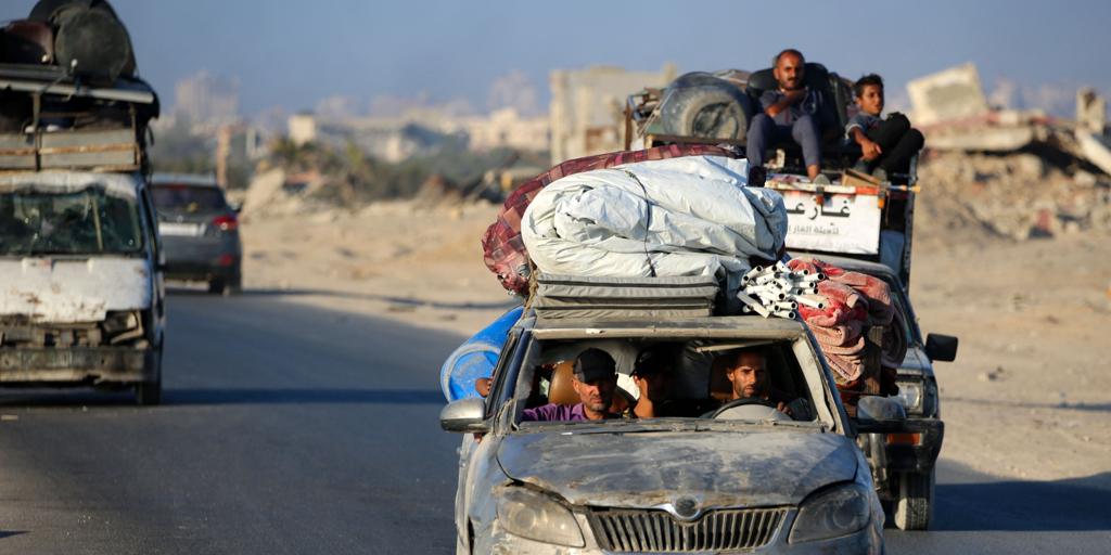 Israel insta a los ciudadanos de Gaza a irse a una «zona humanitaria» en el sur de la Franja