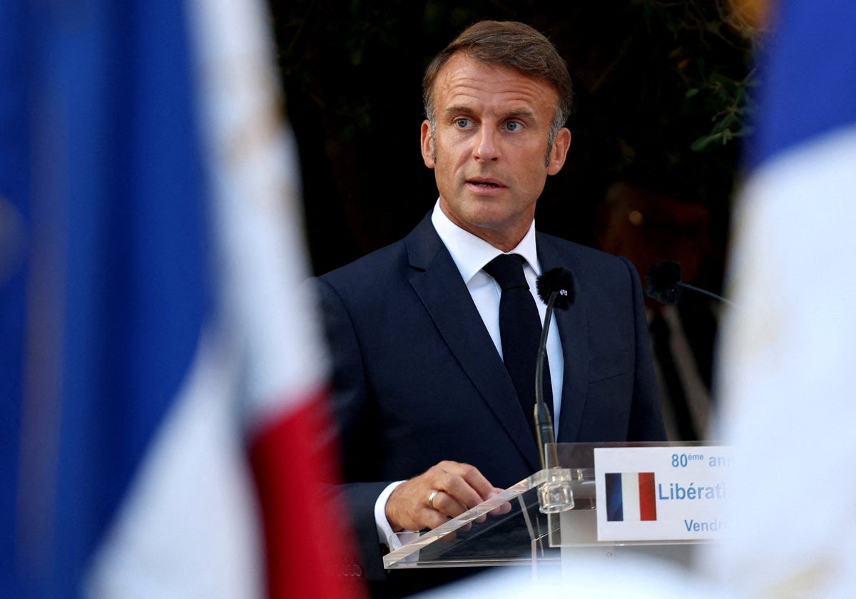 El presidente francés, Emmanuel Macron, en una imagen de archivo