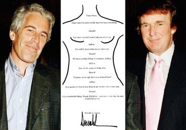 Los demócratas revelan la carta de Trump a Epstein: «Tenemos ciertas cosas en común»