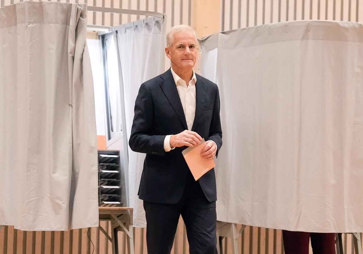 El líder del Partido de los Trabajadores Jonas Gahr Støre.