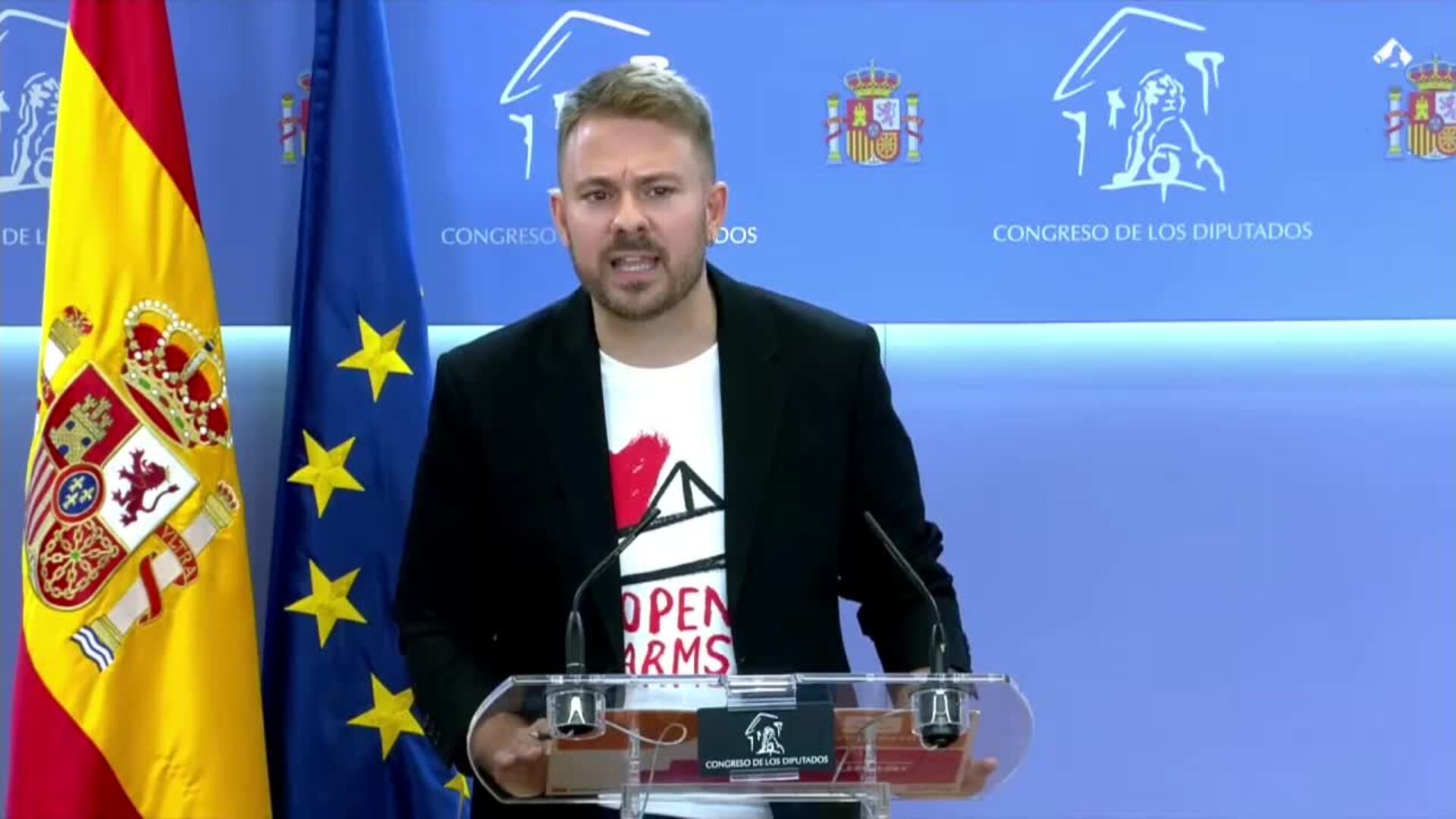 Un diputado de Compromís pide intervenir militarmente en Gaza para defender a la población