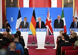 Reino Unido pide reforzar la defensa aérea de la OTAN en Polonia tras la incursión de drones rusos