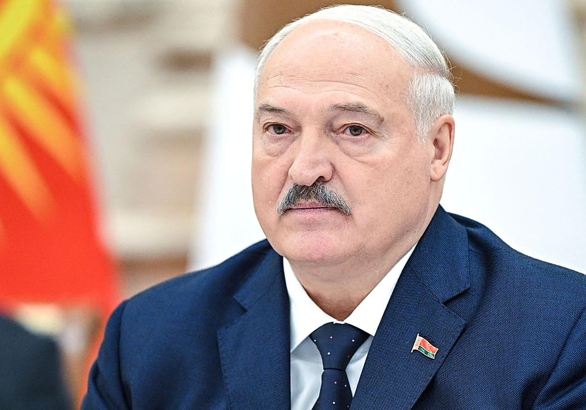 El presidente bielorruso, Aleksander Lukashenko, un líder títere a las órdenes de Putin