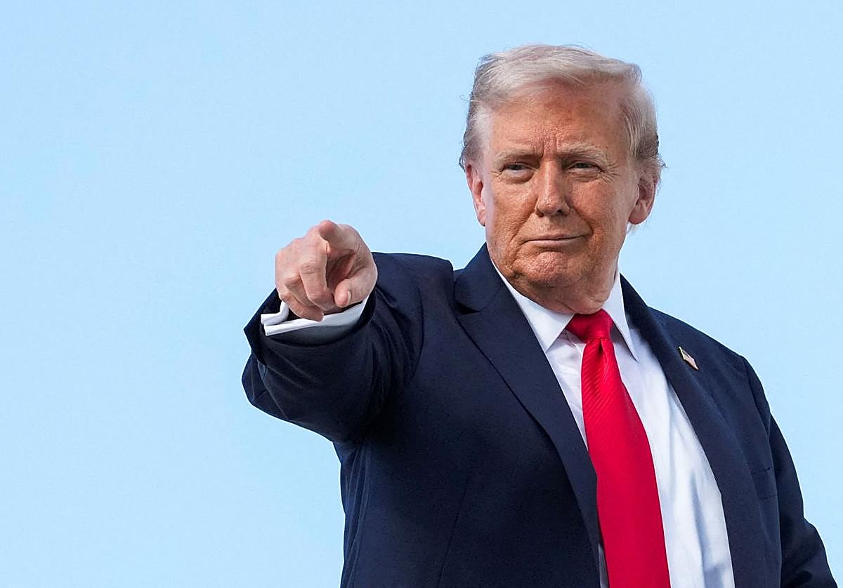 El presidente de Estados Unidos, Donald Trump