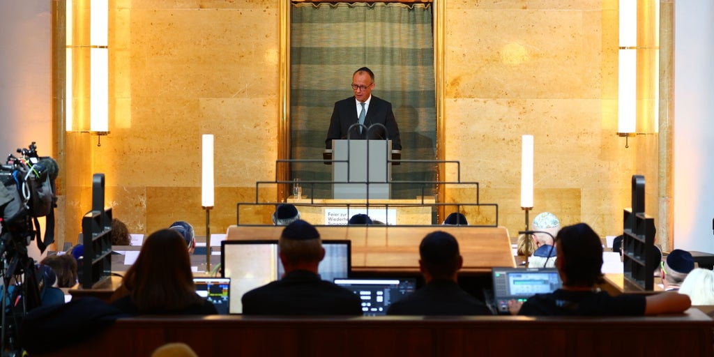 Merz respalda a la comunidad judía entre ataques antisemitas