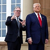 Donald Trump inicia su histórica segunda visita de Estado al Reino Unido