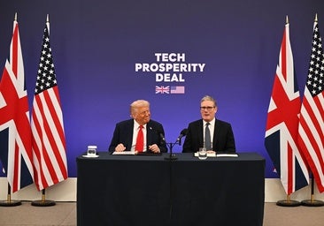 El presidente de EE.UU. reconoce «discrepancias» con Starmer sobre Israel