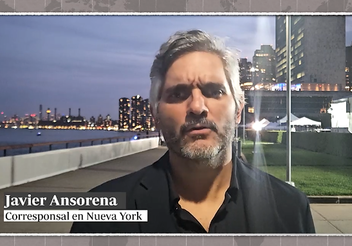 Javier Ansorena, corresponsal en Nueva York, analiza el discurso de Trump en la ONU: «Muy combativo en el momento más importante del cónclave internacional»
