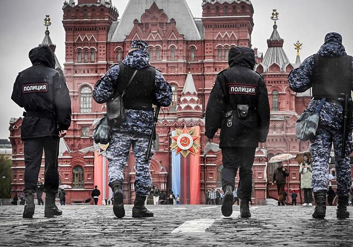 Imagen de archivo de la Plaza Roja de Moscú