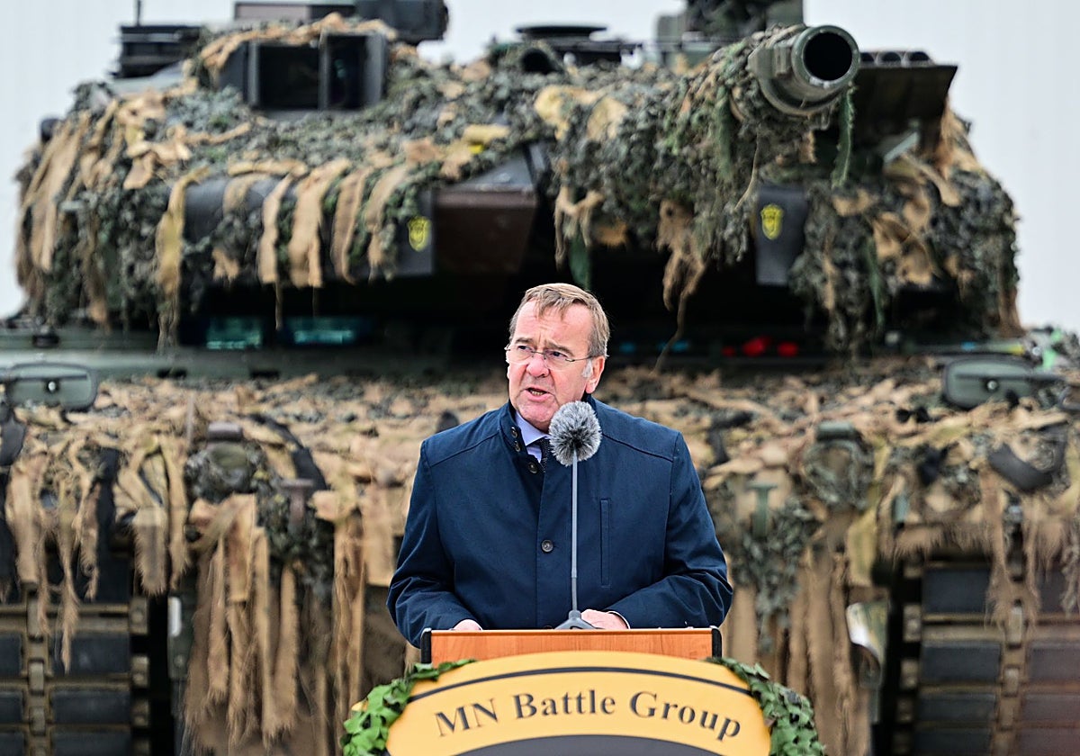 Pistorius participa, en Lituania, en la inauguración del Área de Apoyo Logístico Permanente (APLP) en apoyo del Grupo de Combate eFP de la OTAN