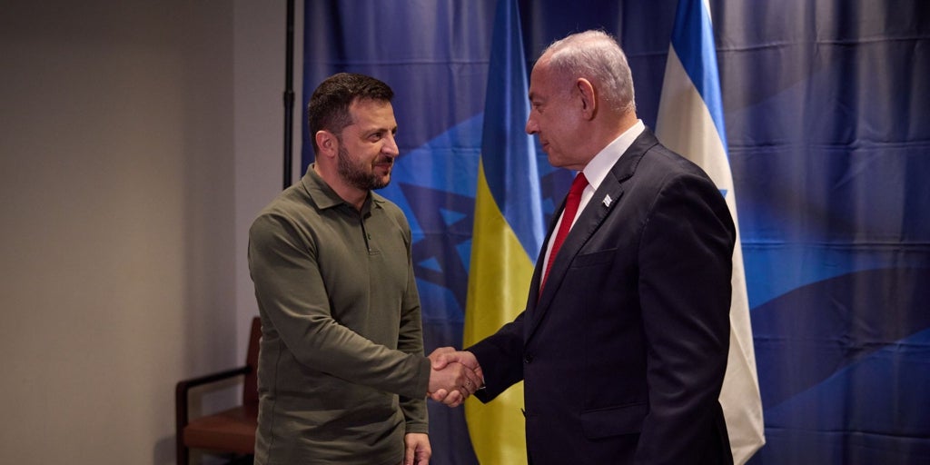 Zelenski y Netanyahu: dos guerreros judíos