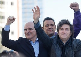 El Gobierno de Milei defiende a capa y espada a su candidato en Buenos Aires, acusado de tener vínculos con el narco