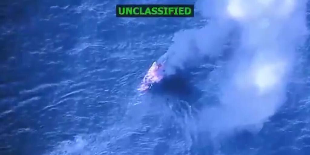 Cuatro muertos en un nuevo ataque ordenado por Donald Trump contra una embarcación frente a la costa de Venezuela